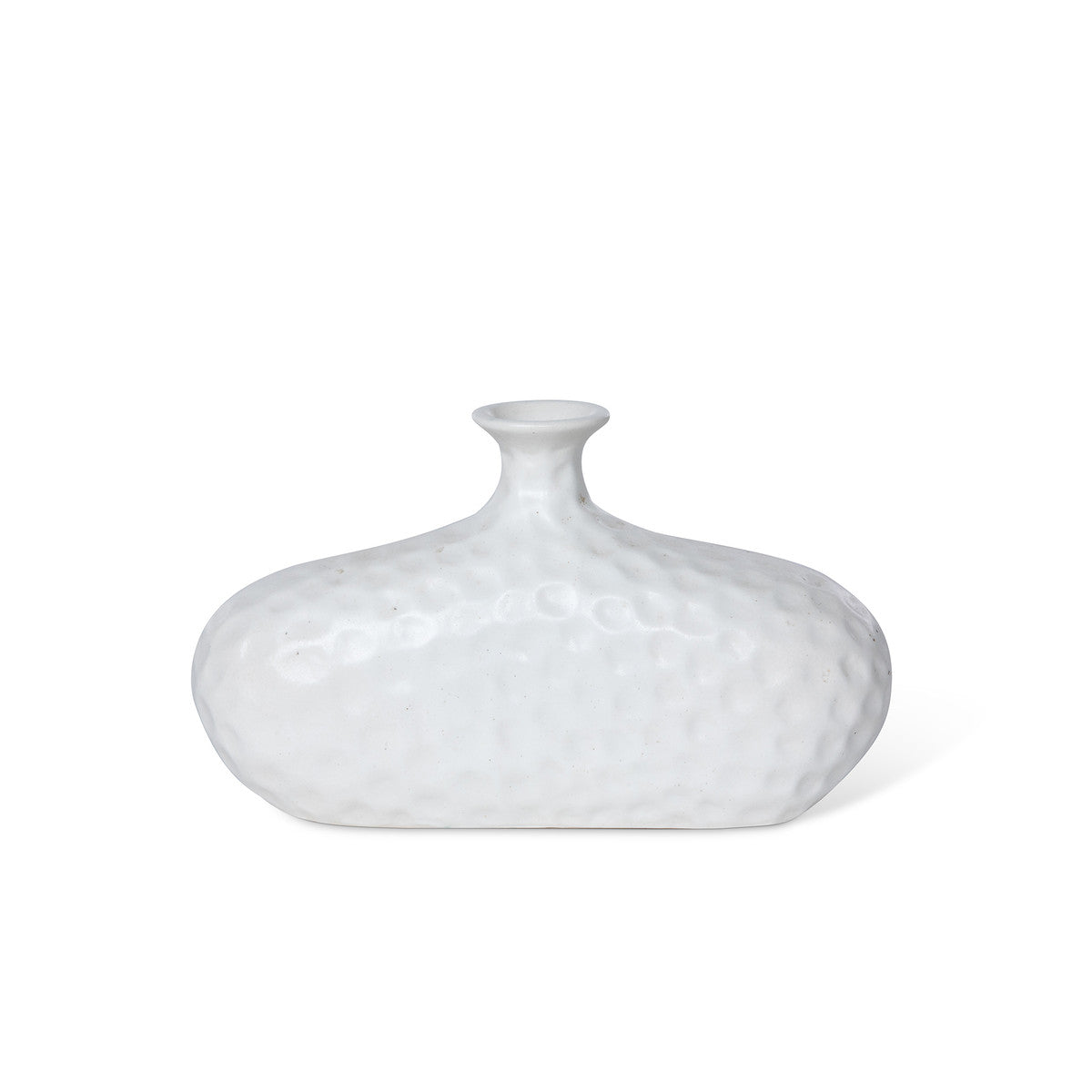 Seri Stoneware Oval Bud Vase Bombay Mercantile