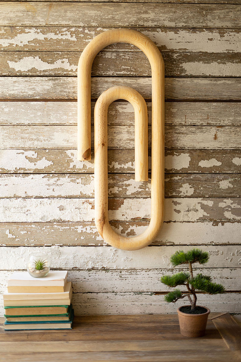 Paper clip wall hanging Bombay Mercantile