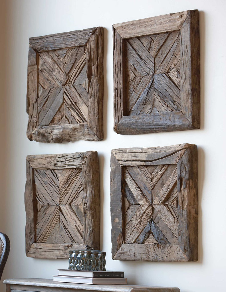 Rennick Reclaimed Wood Wall Art - Bombay Mercantile