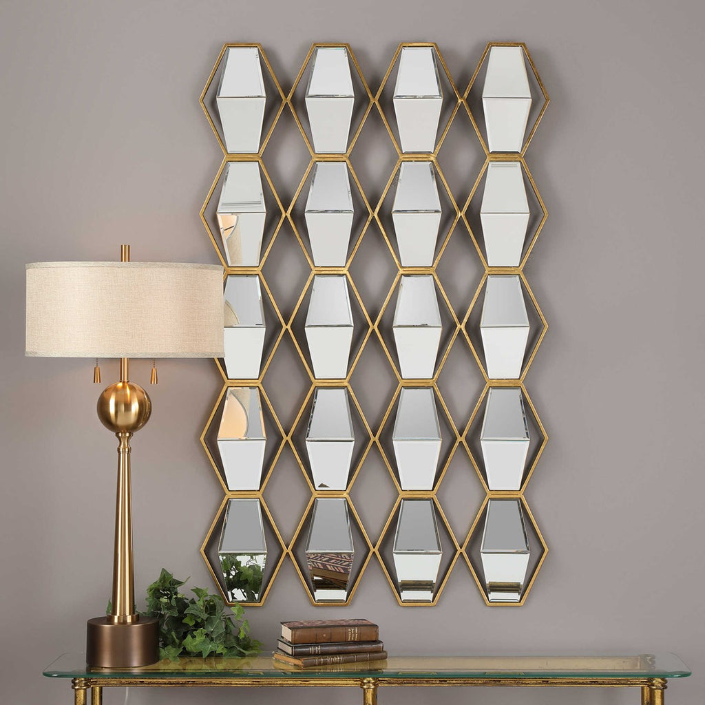 Jillian Mirrored Wall Art - Bombay Mercantile
