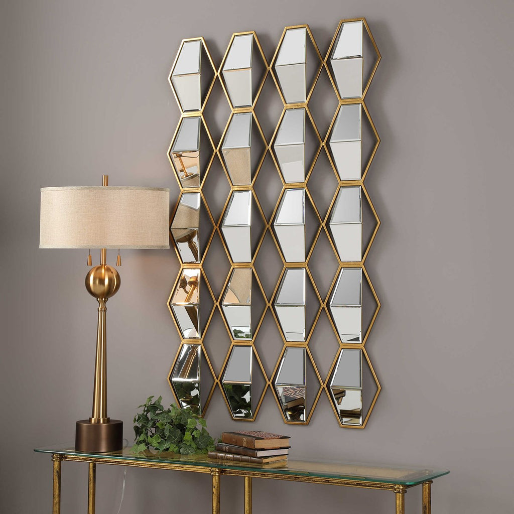 Jillian Mirrored Wall Art - Bombay Mercantile