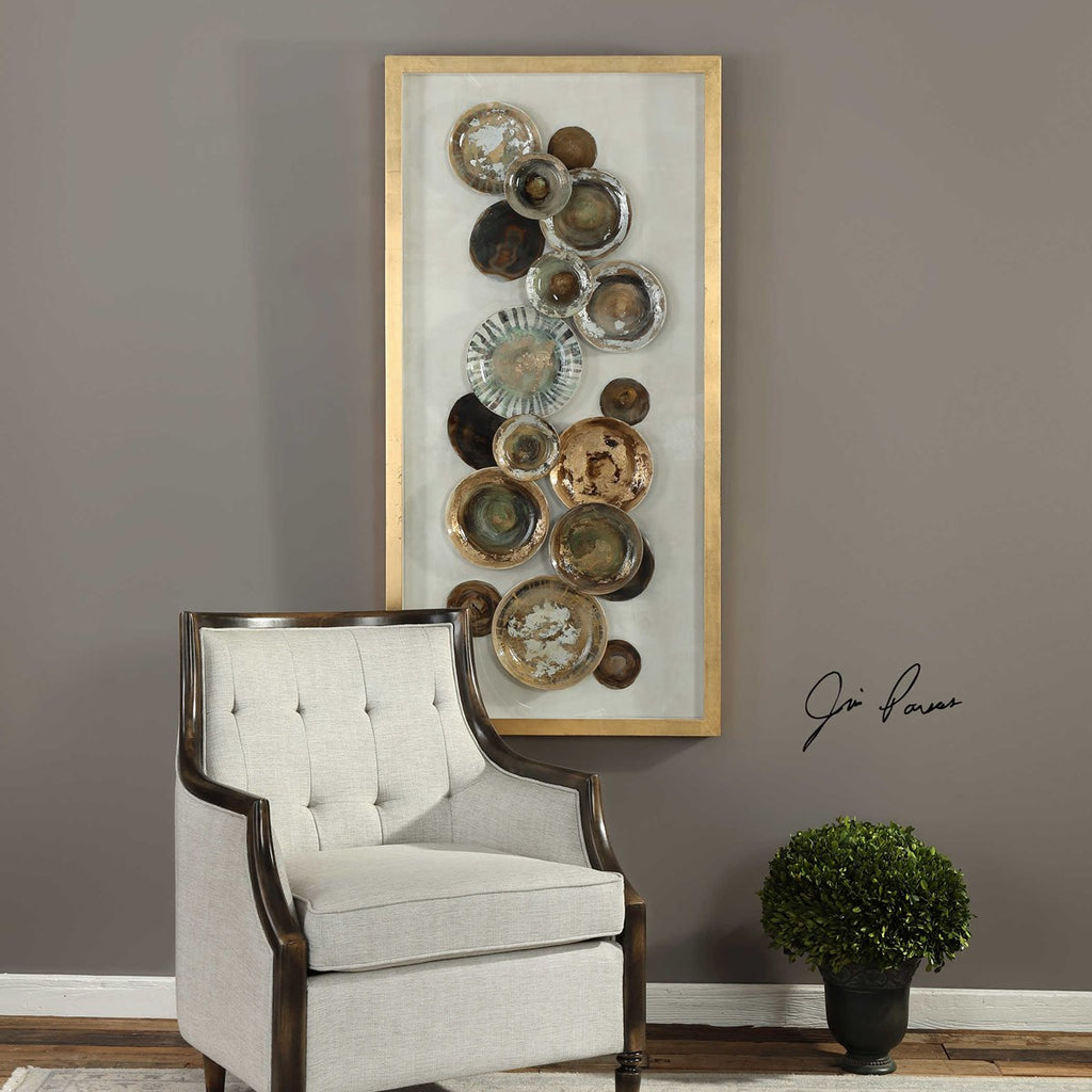 Myla Antique Plate Shadow Box - Bombay Mercantile