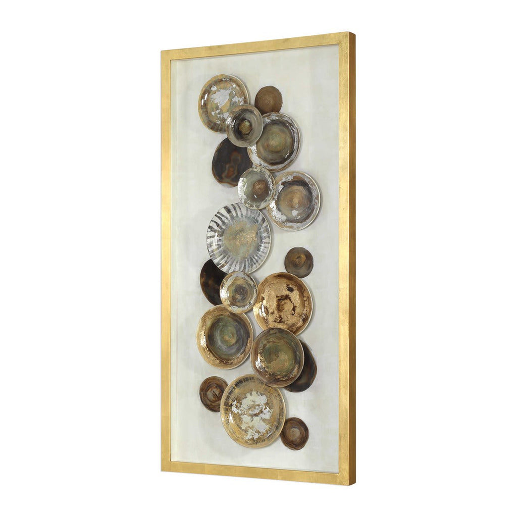 Myla Antique Plate Shadow Box - Bombay Mercantile