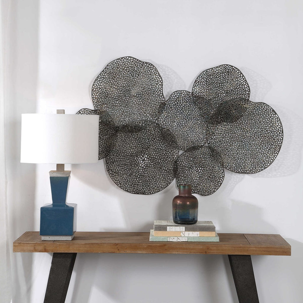 Ripley Metal Leaf Wall Art - Bombay Mercantile