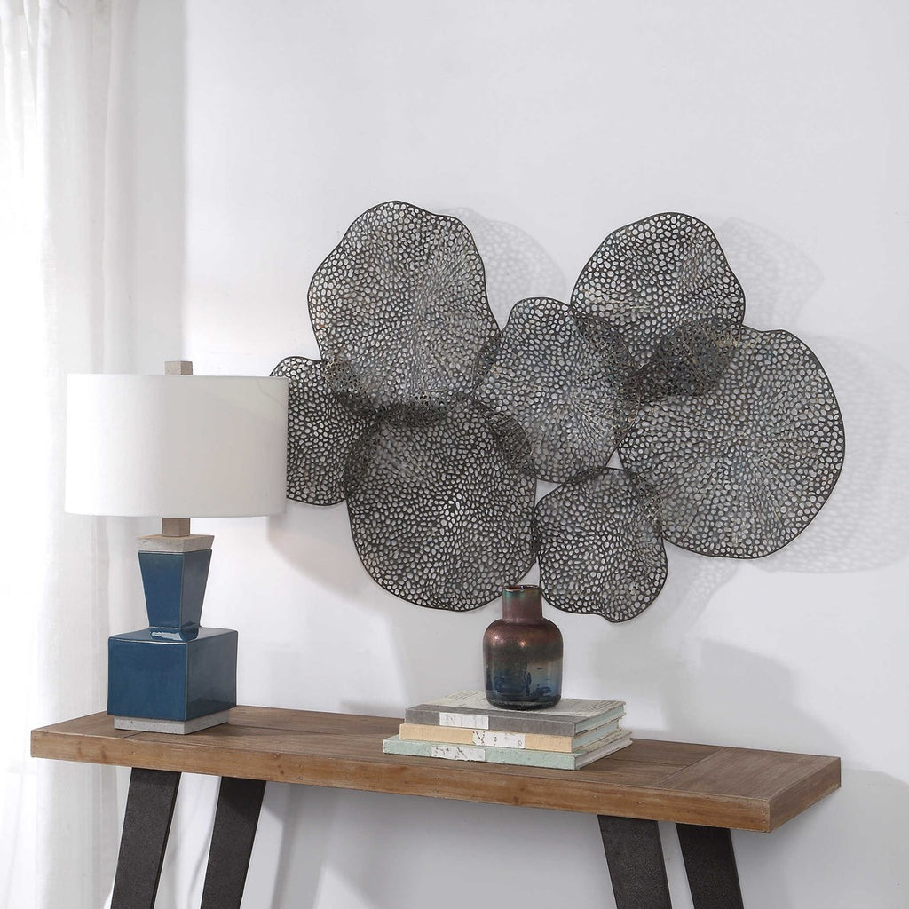Ripley Metal Leaf Wall Art - Bombay Mercantile