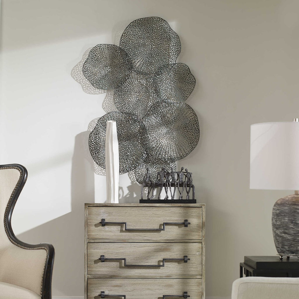 Ripley Metal Leaf Wall Art - Bombay Mercantile