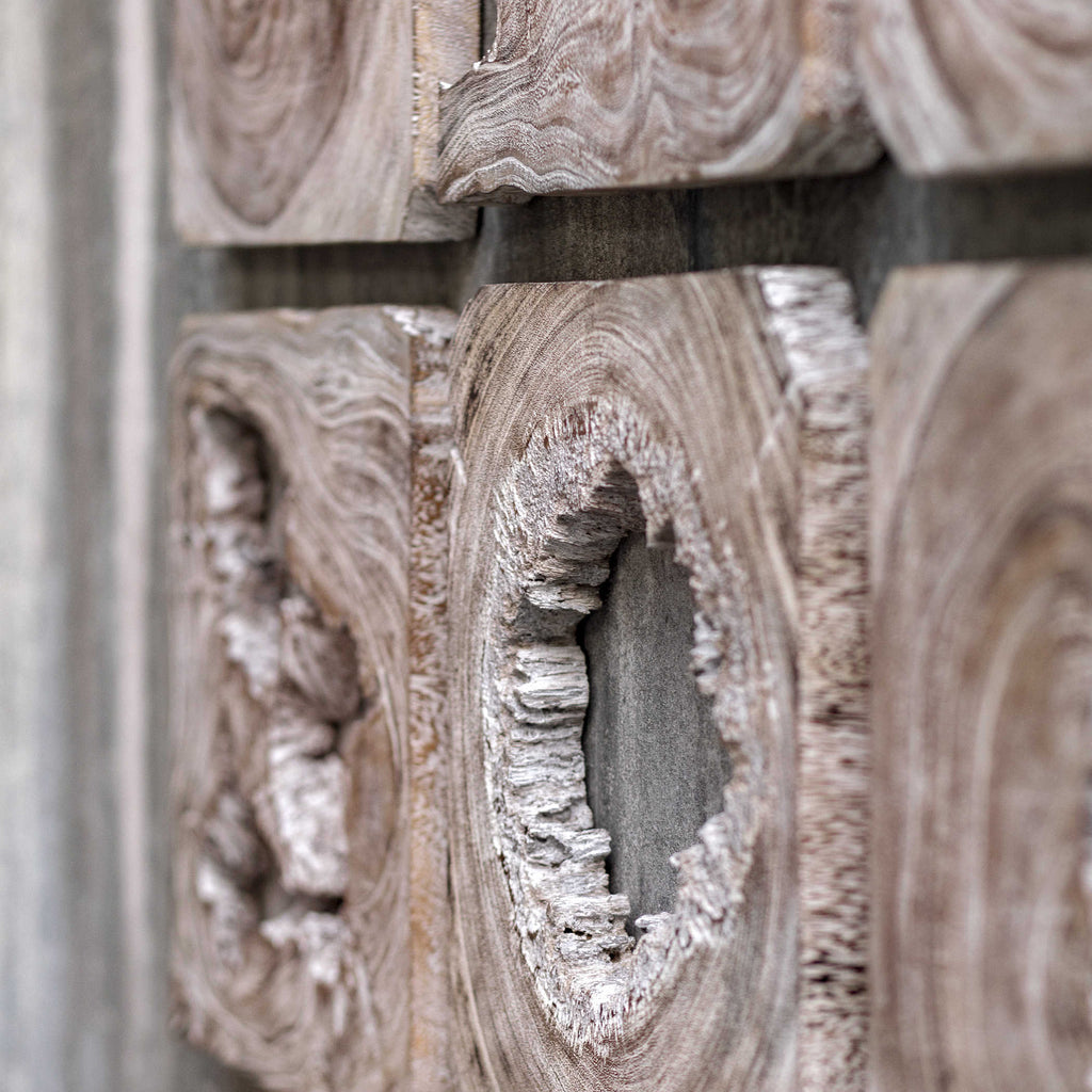 Bahati Wood Wall Art, Set of 9 - Bombay Mercantile