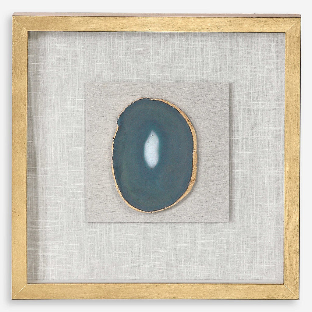 Keeva Agate Stone Shadow Box - Bombay Mercantile