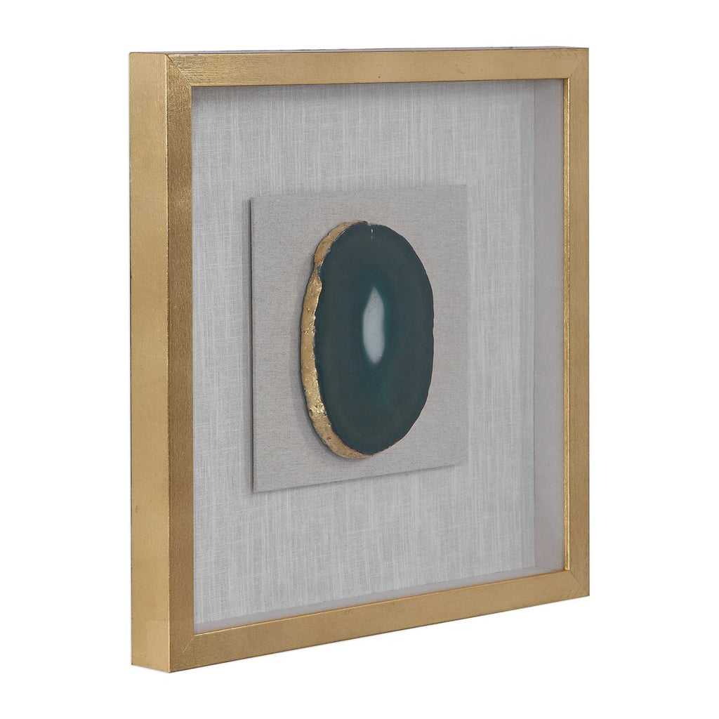 Keeva Agate Stone Shadow Box - Bombay Mercantile