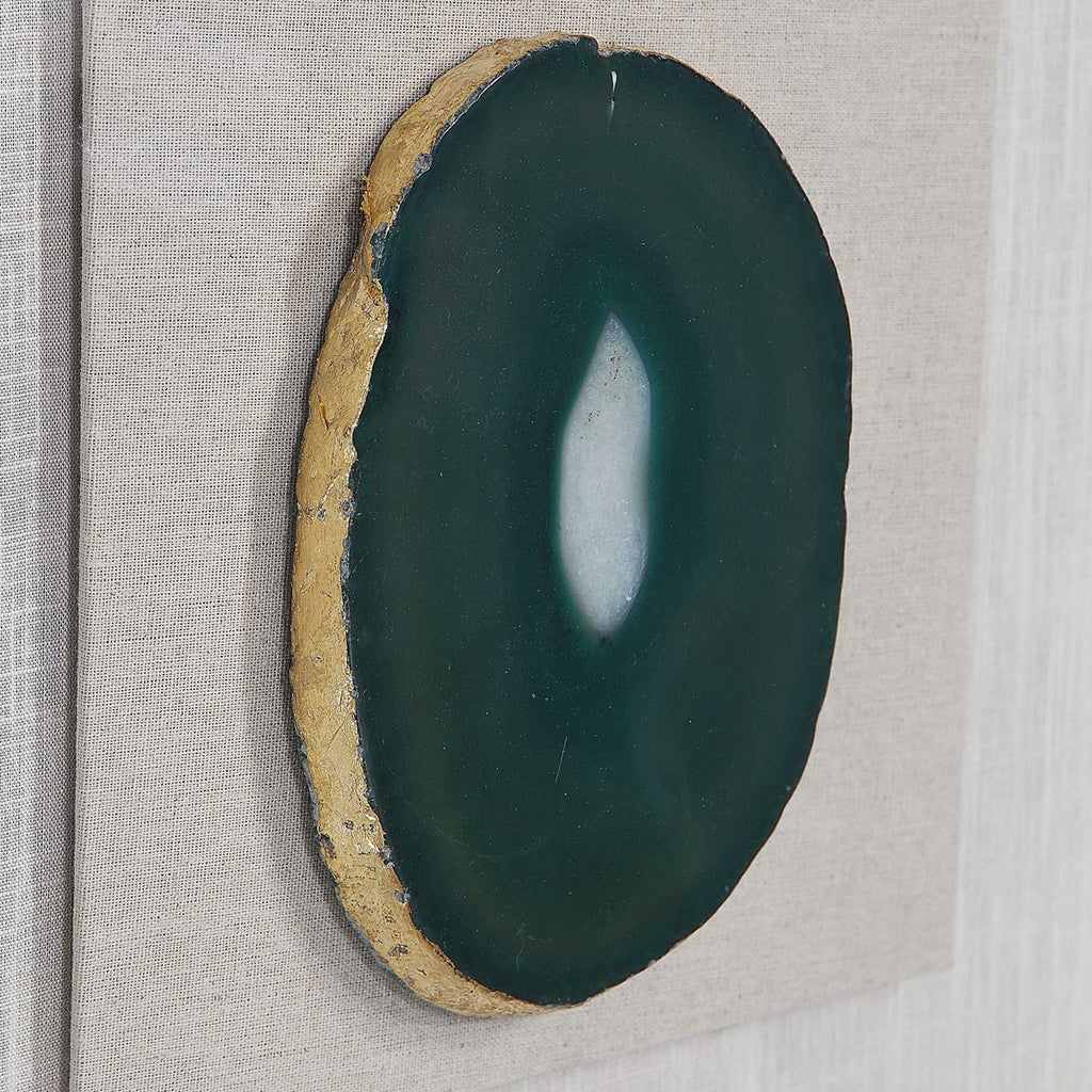 Keeva Agate Stone Shadow Box - Bombay Mercantile
