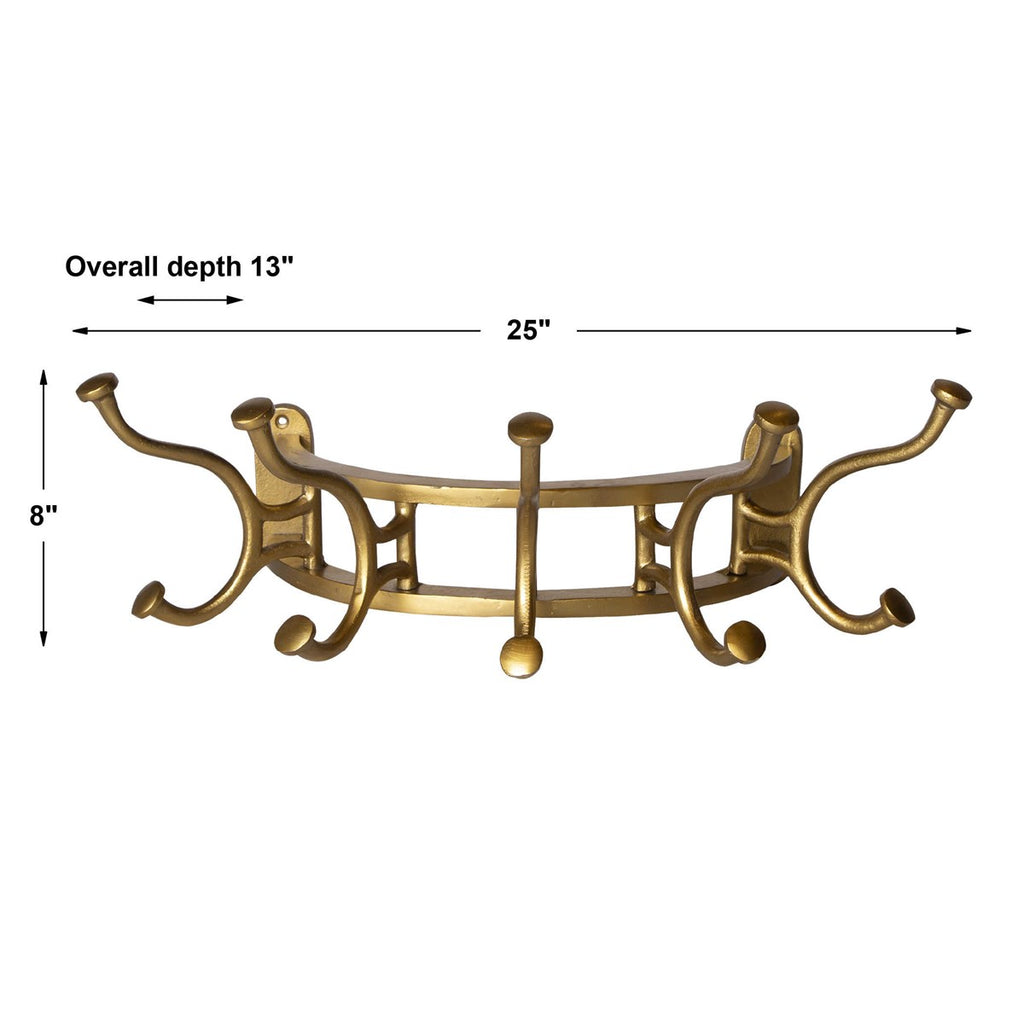 Starling Wall Mounted Coat Rack - Bombay Mercantile