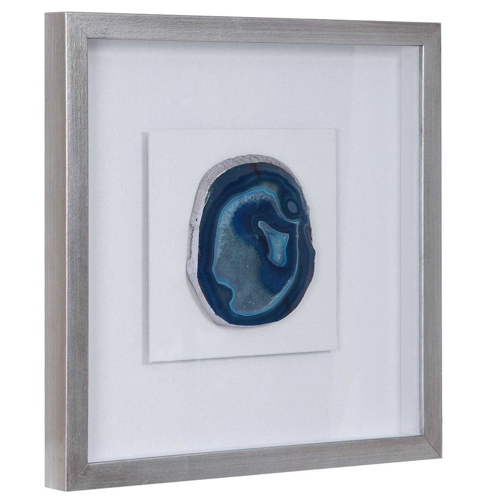 Kalia Blue Stone Shadow Box - Bombay Mercantile