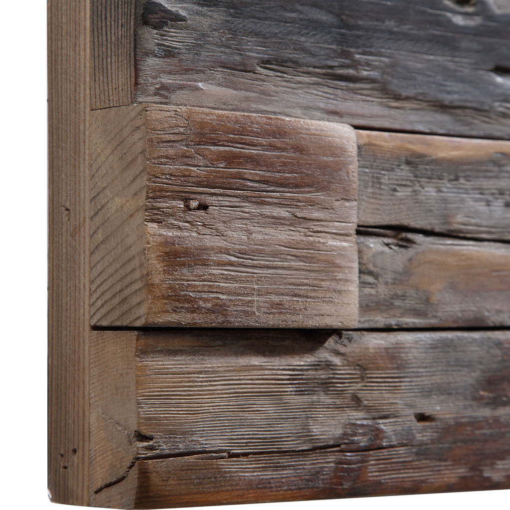 Astern Wood Wall Decor, Set of 2 - Bombay Mercantile