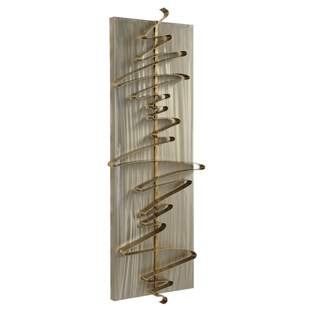 Script Modern Metal Wall Decor - Bombay Mercantile