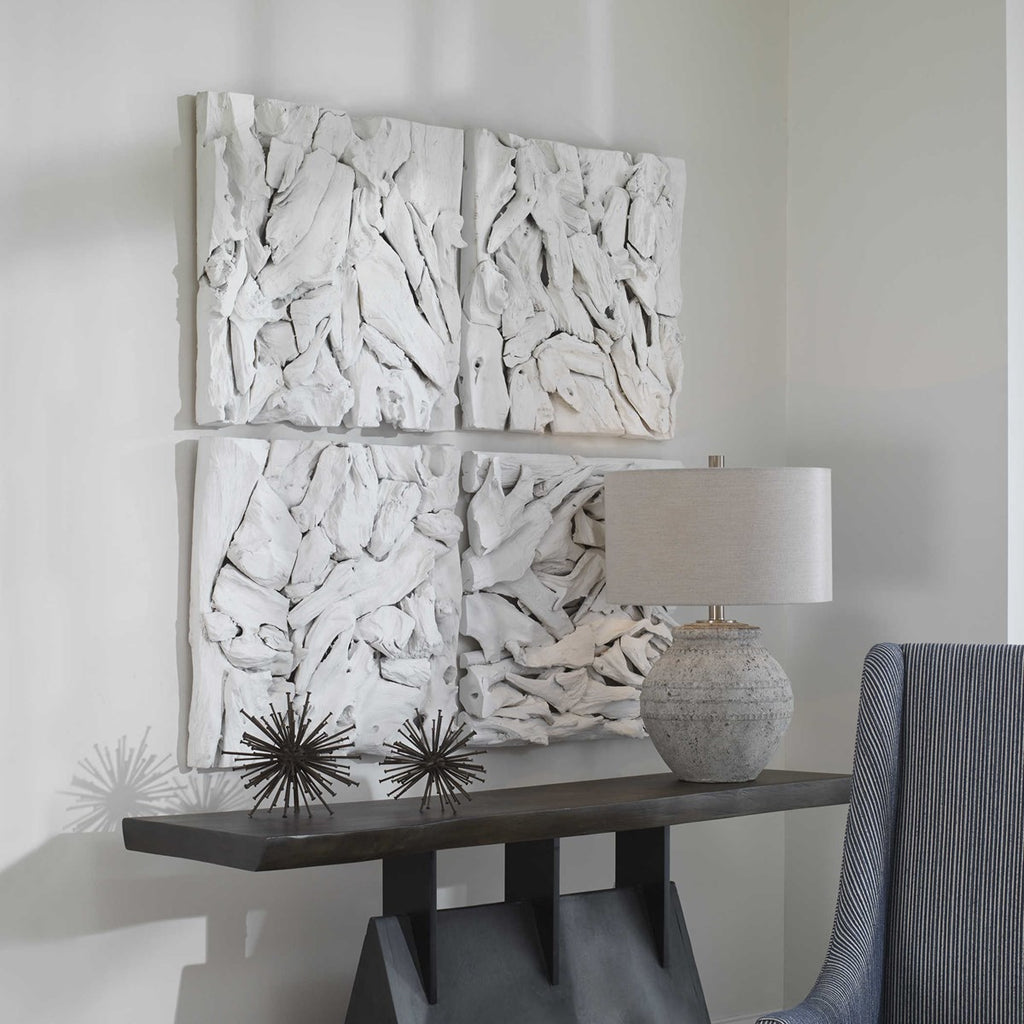 Rio Coastal Wood Wall Decor - Bombay Mercantile