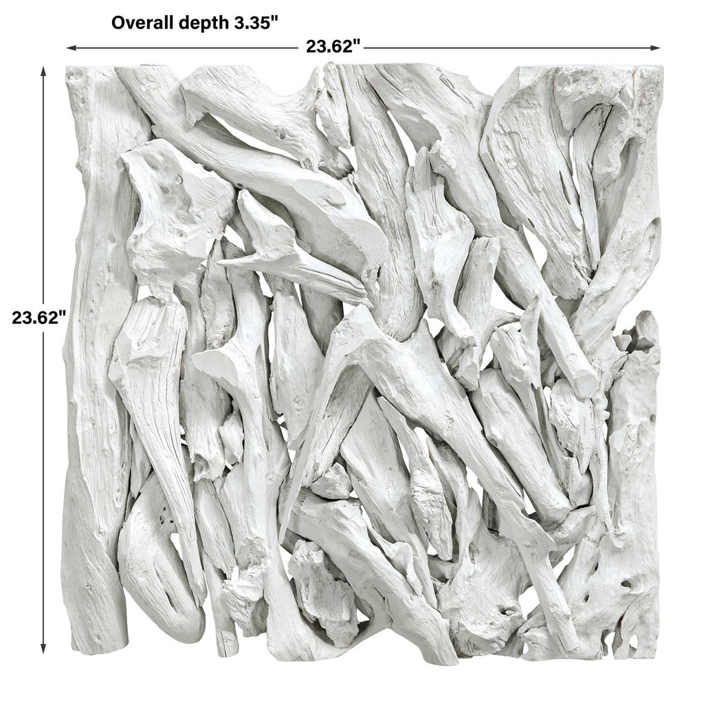 Rio Coastal Wood Wall Decor - Bombay Mercantile