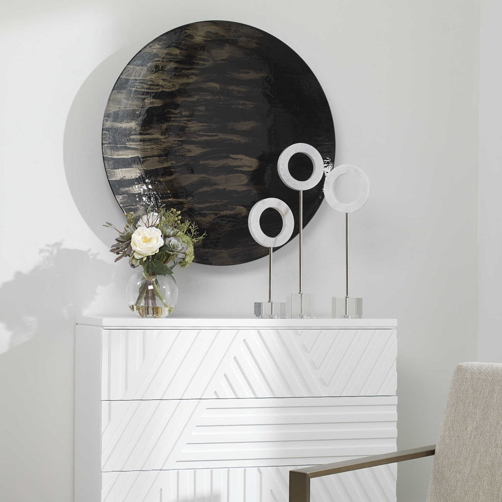 Tio Black Metal Wall Décor - Bombay Mercantile