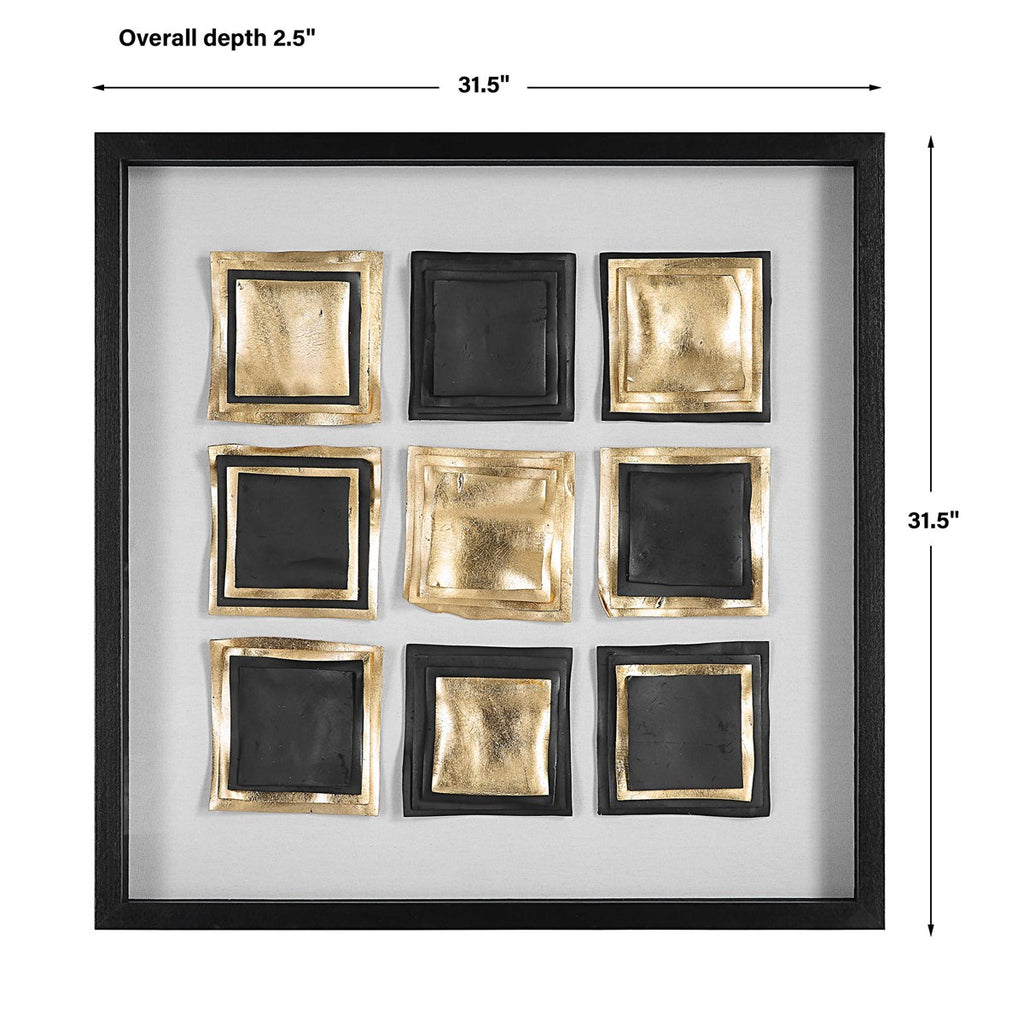 Fair And Square Modern Shadow Box - Bombay Mercantile