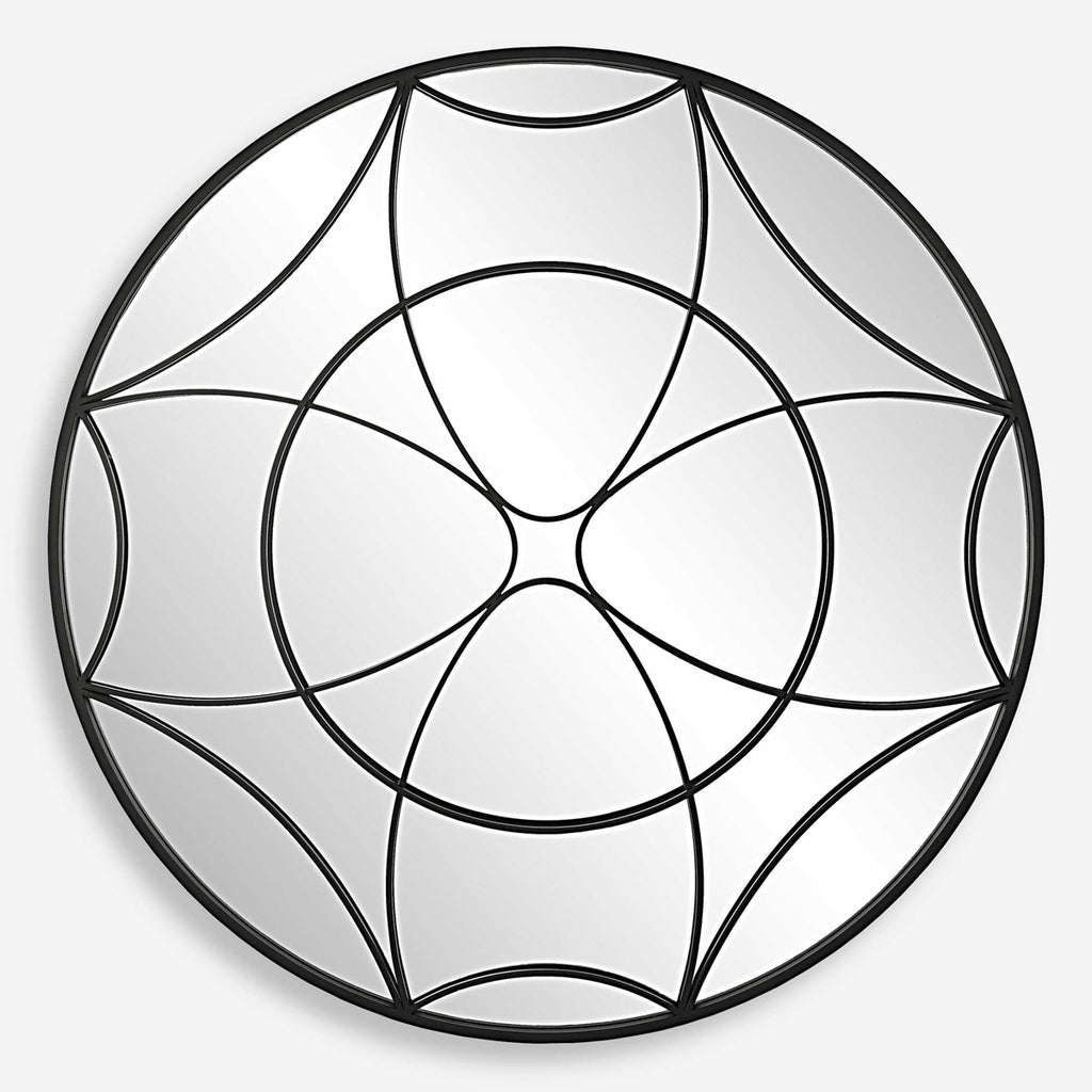 Jocasta Mirrored Circular Wall Decor - Bombay Mercantile