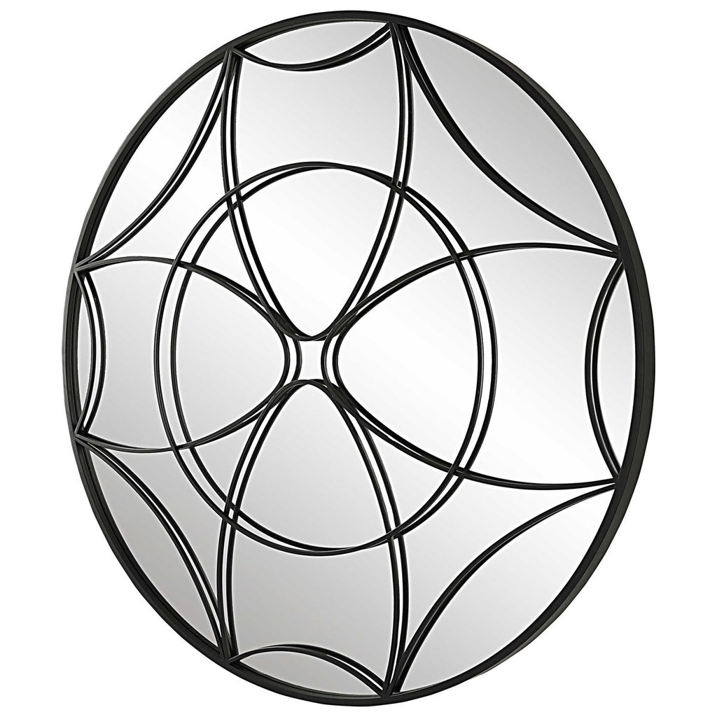 Jocasta Mirrored Circular Wall Decor - Bombay Mercantile