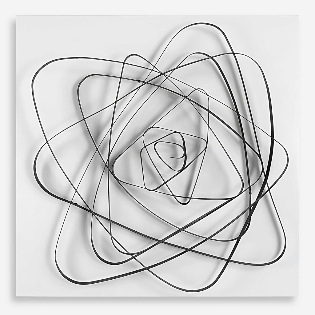 Nucleus Metal Modern Wall Decor - Bombay Mercantile