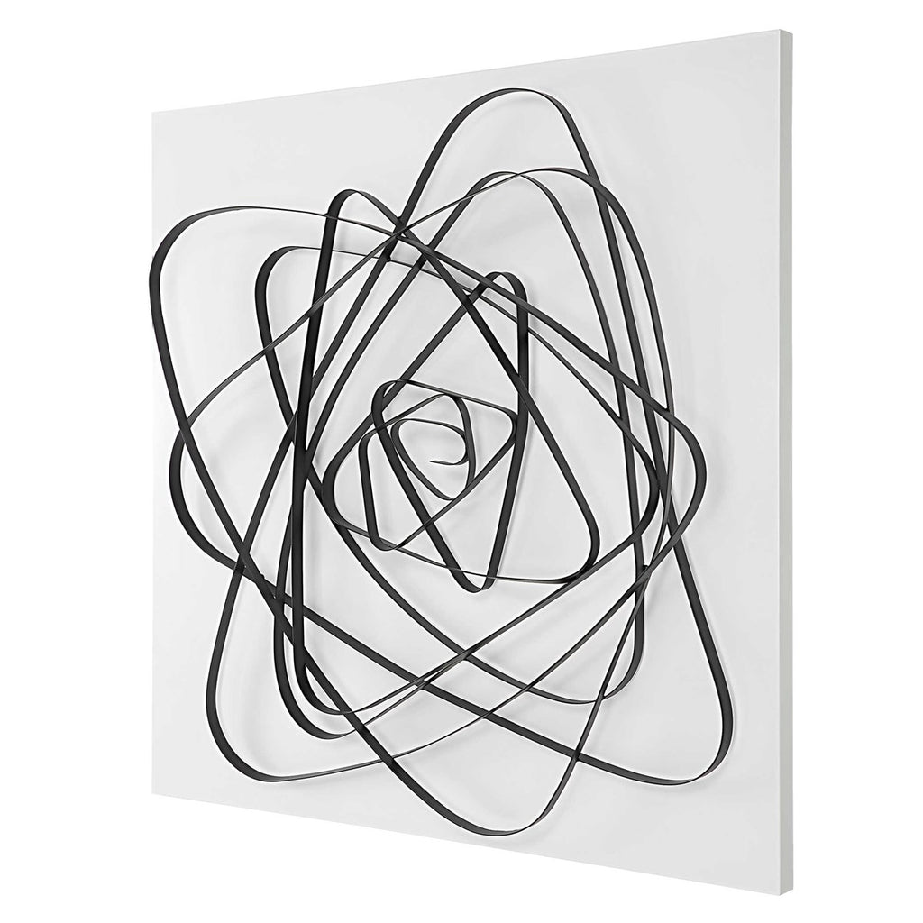 Nucleus Metal Modern Wall Decor - Bombay Mercantile