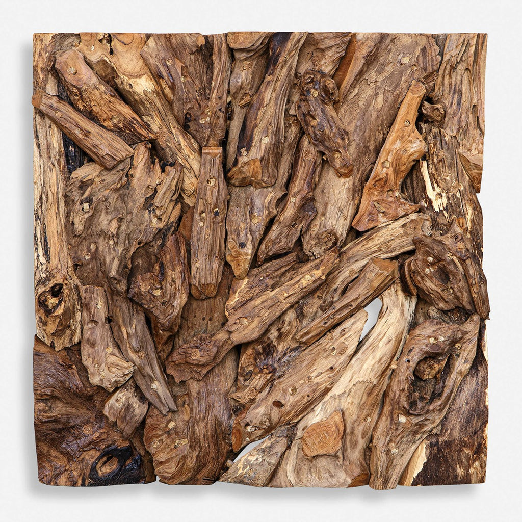 Rio Natural Wood Wall Decor - Bombay Mercantile