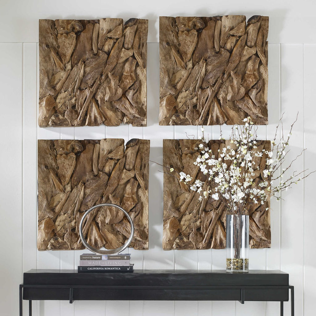 Rio Natural Wood Wall Decor - Bombay Mercantile
