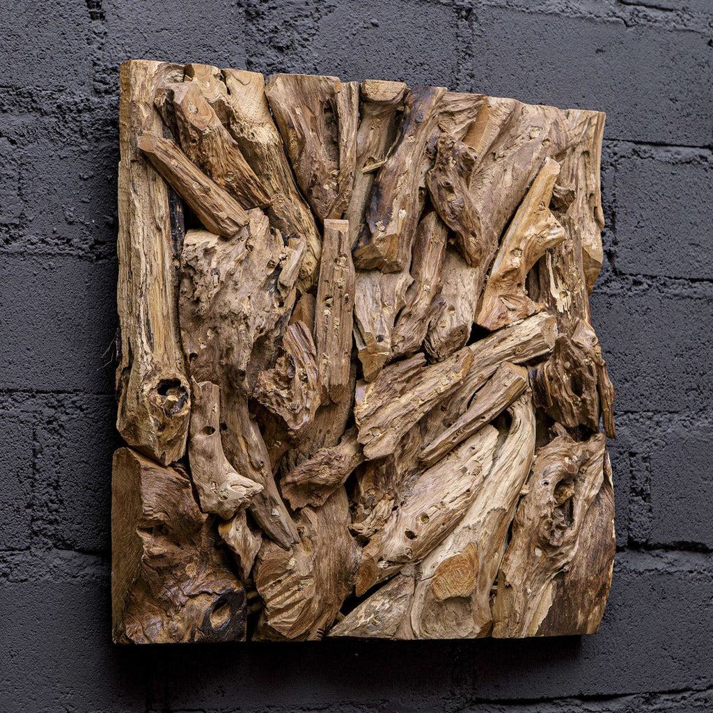 Rio Natural Wood Wall Decor - Bombay Mercantile