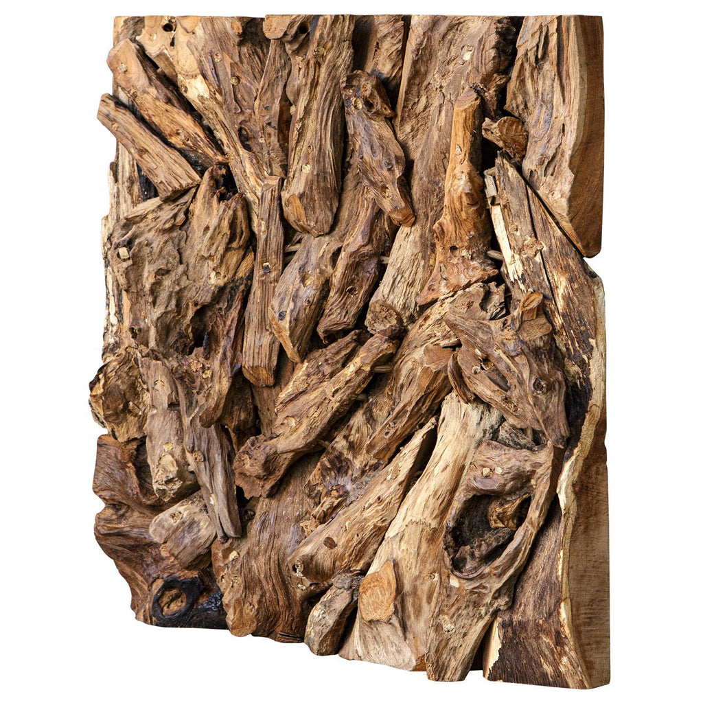 Rio Natural Wood Wall Decor - Bombay Mercantile