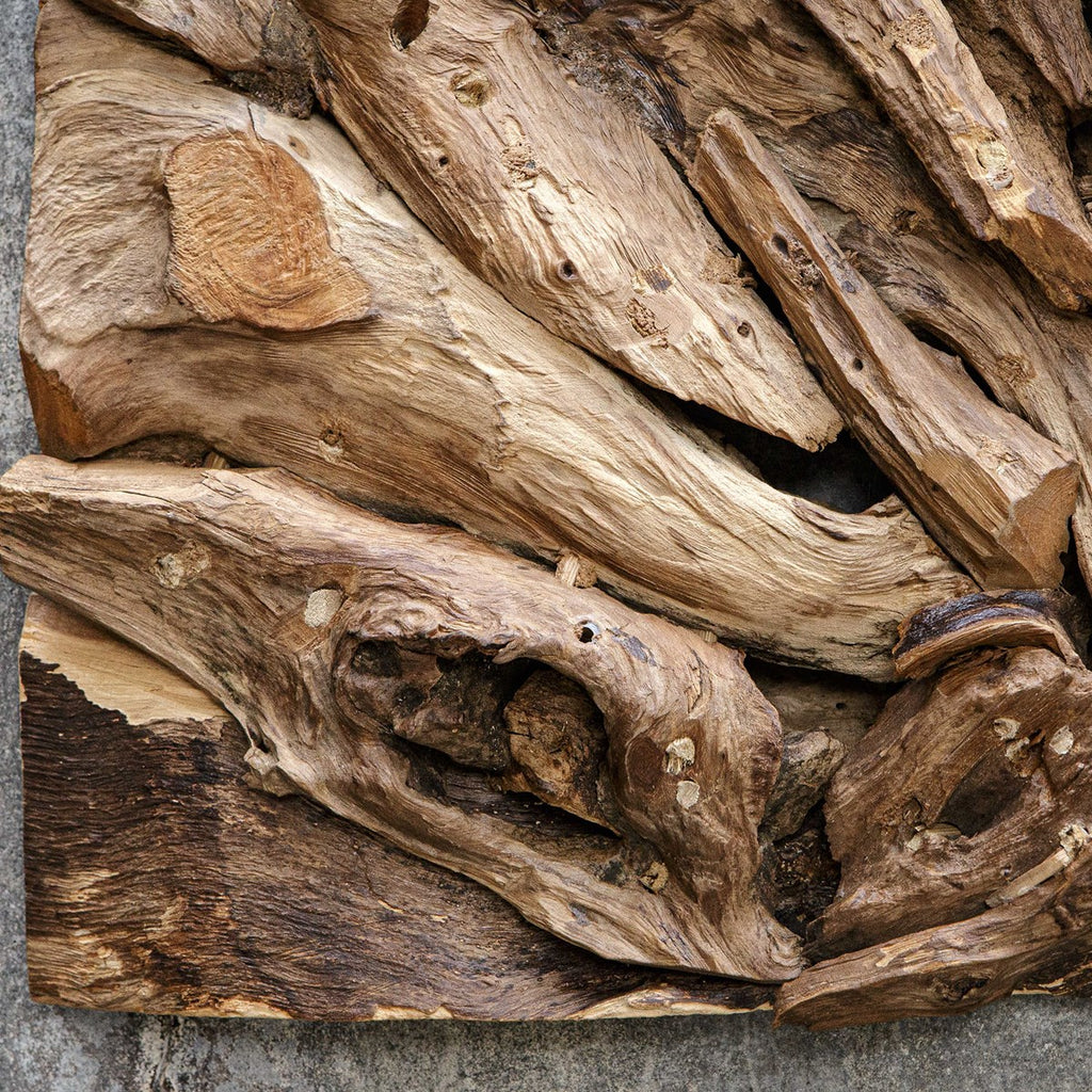 Rio Natural Wood Wall Decor - Bombay Mercantile