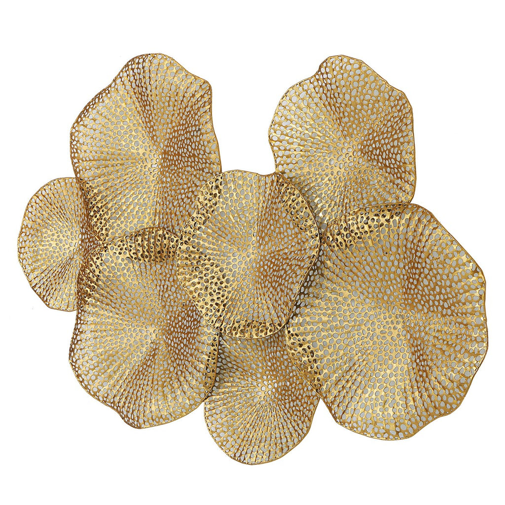 Ripley Gold Metal Wall Art - Bombay Mercantile