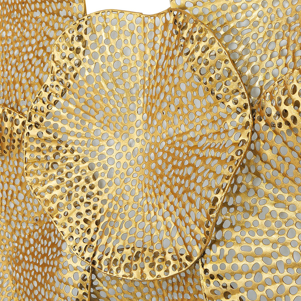 Ripley Gold Metal Wall Art - Bombay Mercantile