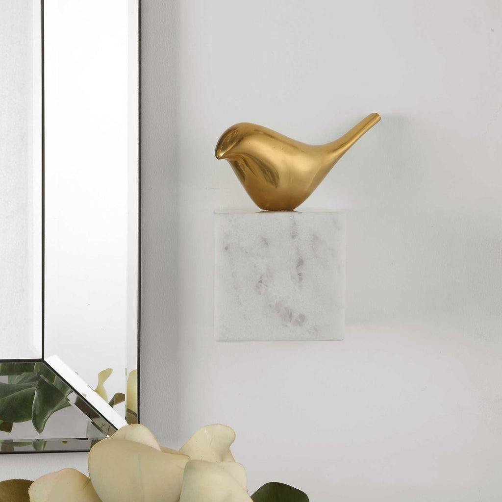 Flying Solo Bird Wall Decor - Bombay Mercantile