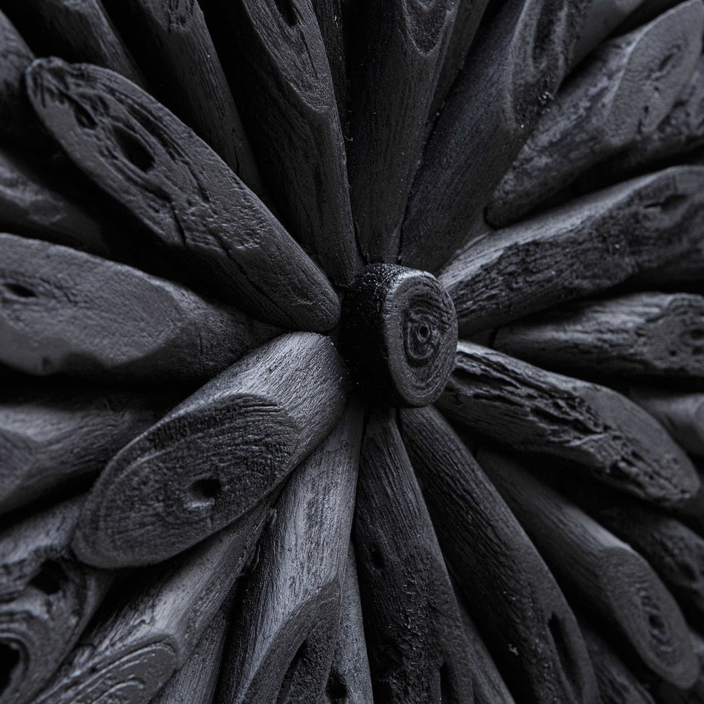 Bahama Black Wood Wall Decor - Bombay Mercantile