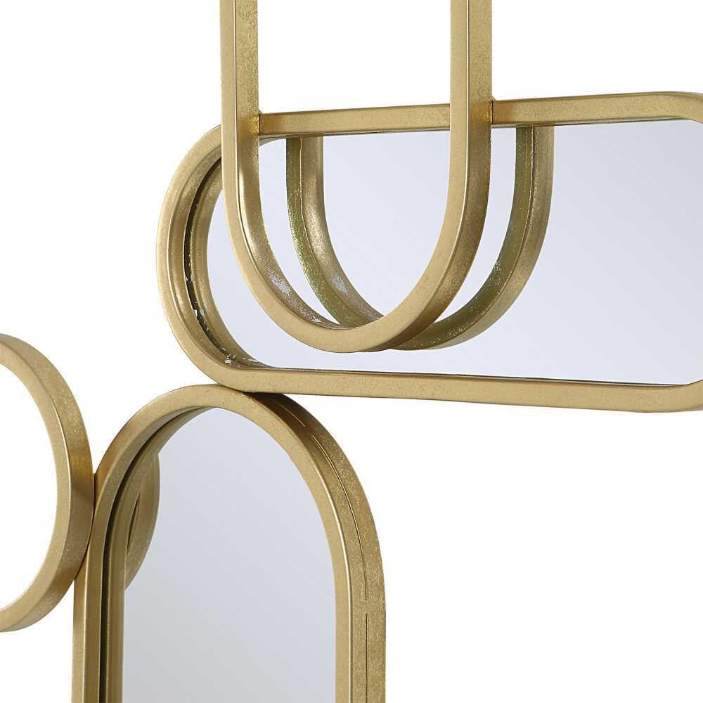 On Track Mirrored Wall Decor - Bombay Mercantile