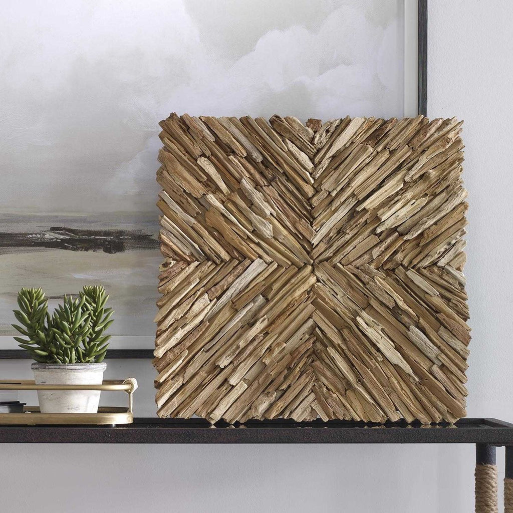 Outland Drift Wood Wall Decor - Bombay Mercantile