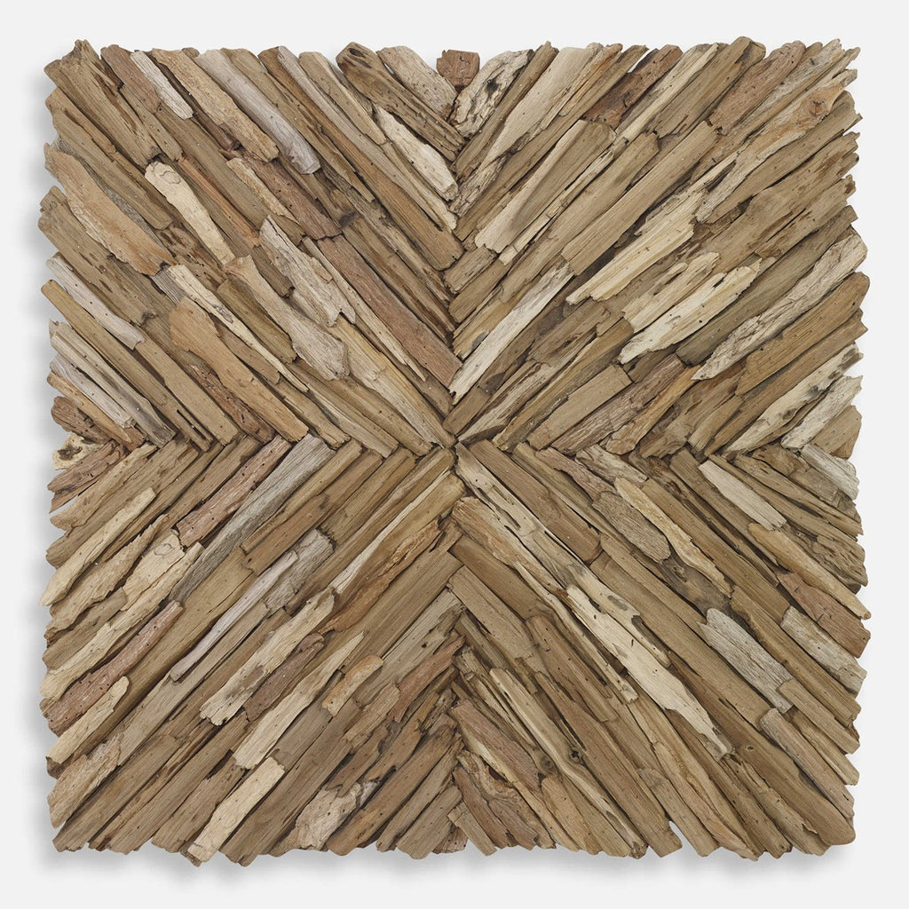 Outland Drift Wood Wall Decor - Bombay Mercantile