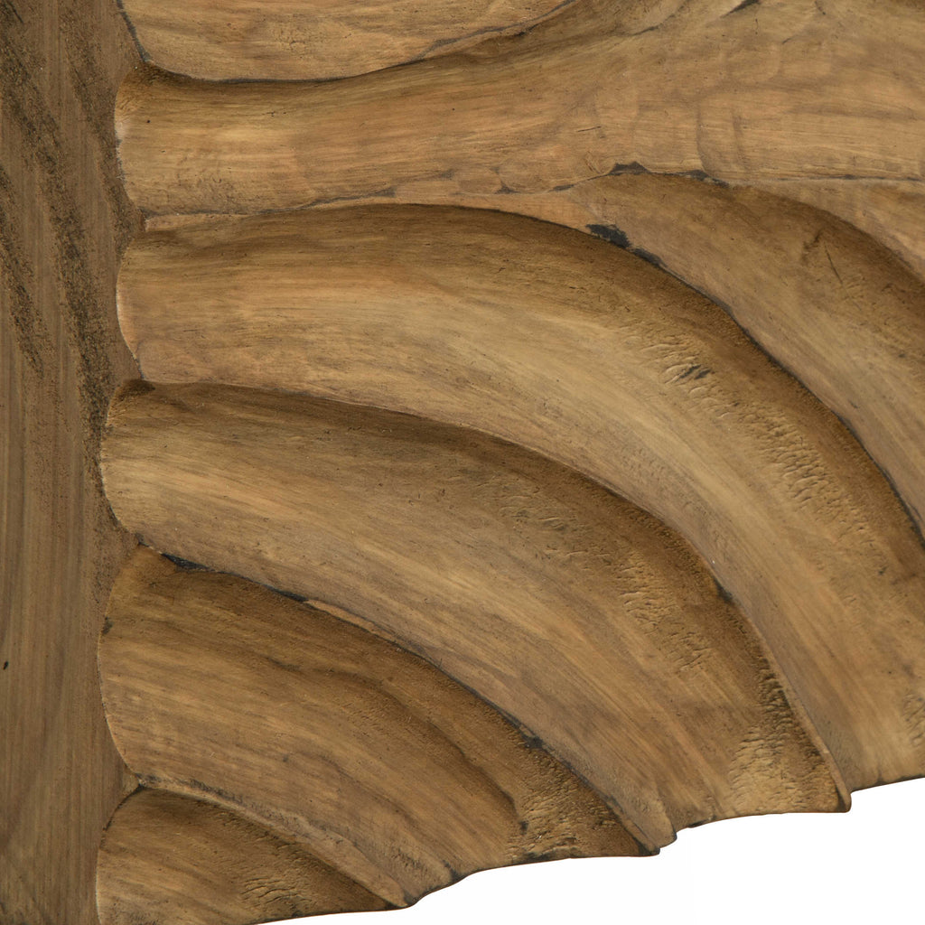 Channels Wood Wall Decor - Bombay Mercantile
