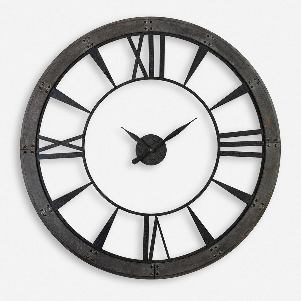 Ronan Wall Clock, Large - Bombay Mercantile