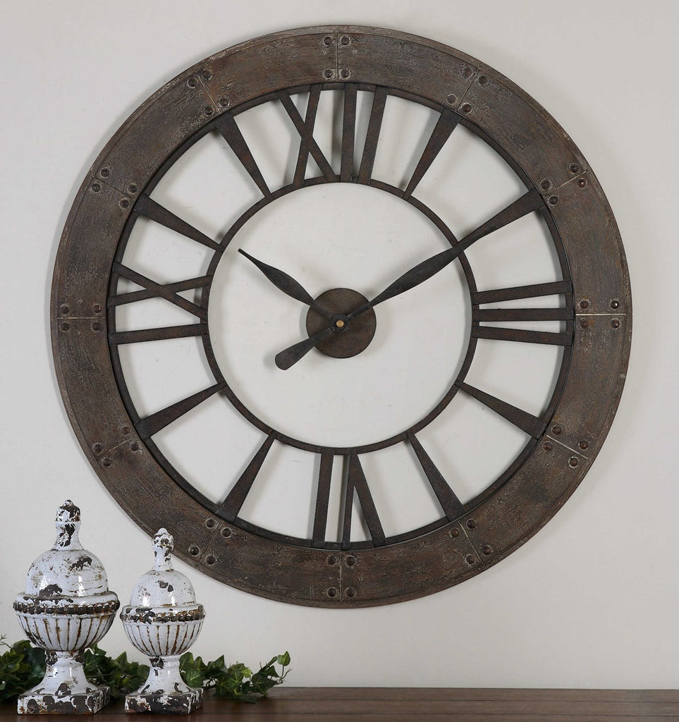 Ronan Wall Clock - Bombay Mercantile