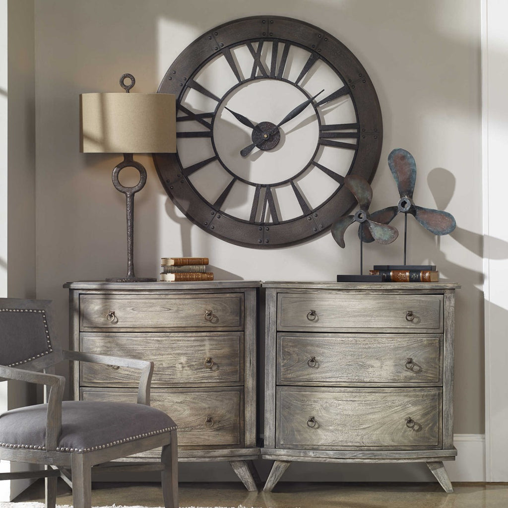Ronan Wall Clock - Bombay Mercantile