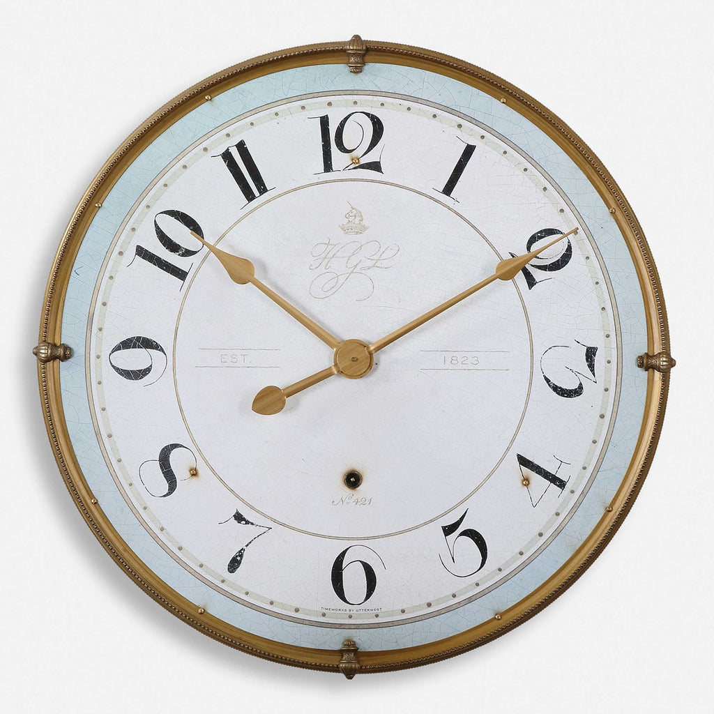 Torriana Wall Clock - Bombay Mercantile