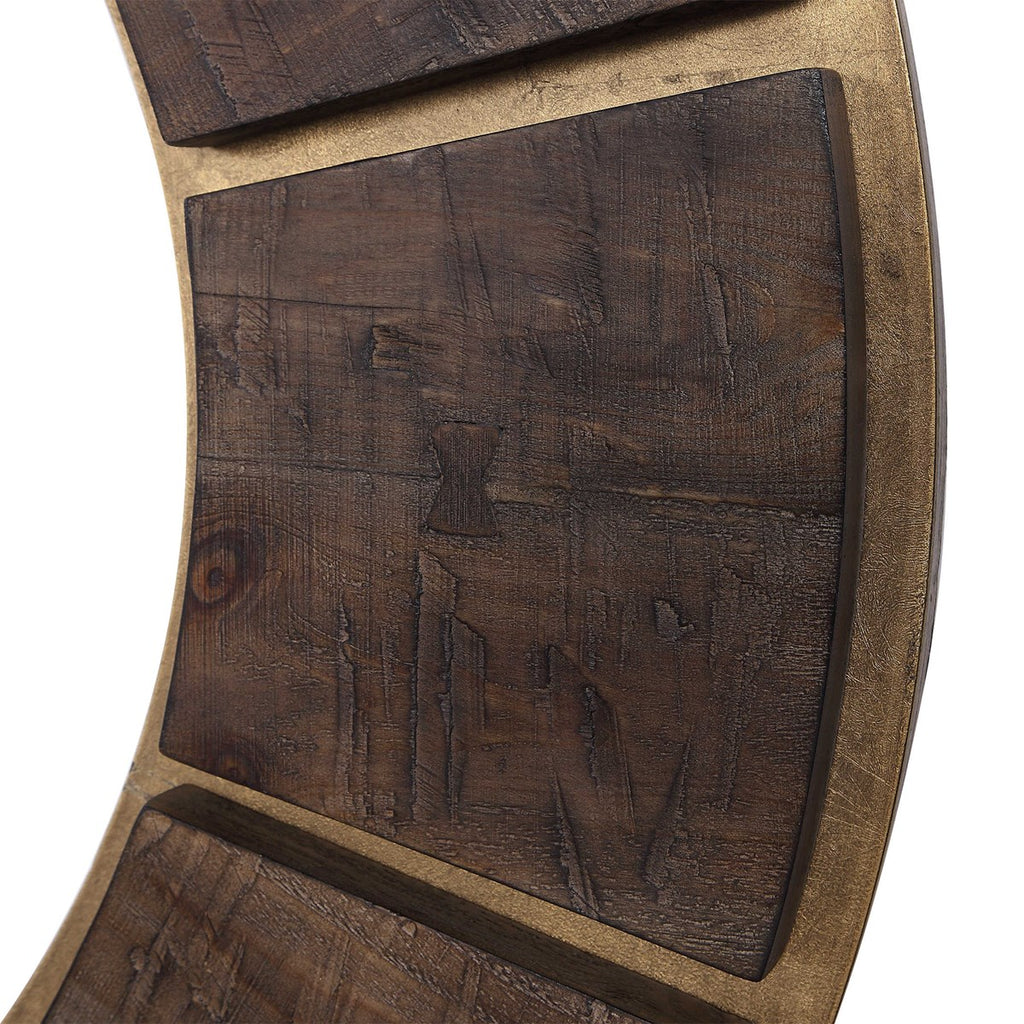 Kerensa Wooden Wall Clock - Bombay Mercantile