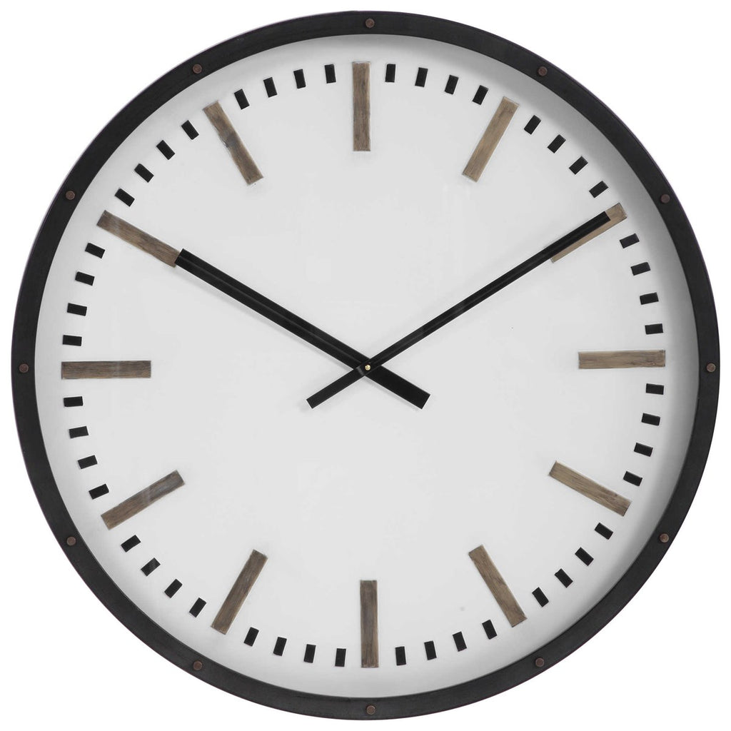 Fleming Large Wall Clock - Bombay Mercantile
