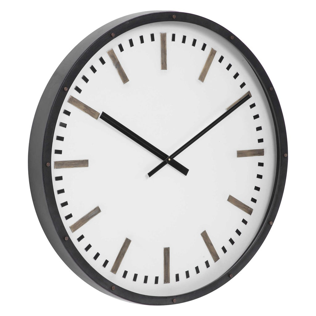 Fleming Large Wall Clock - Bombay Mercantile