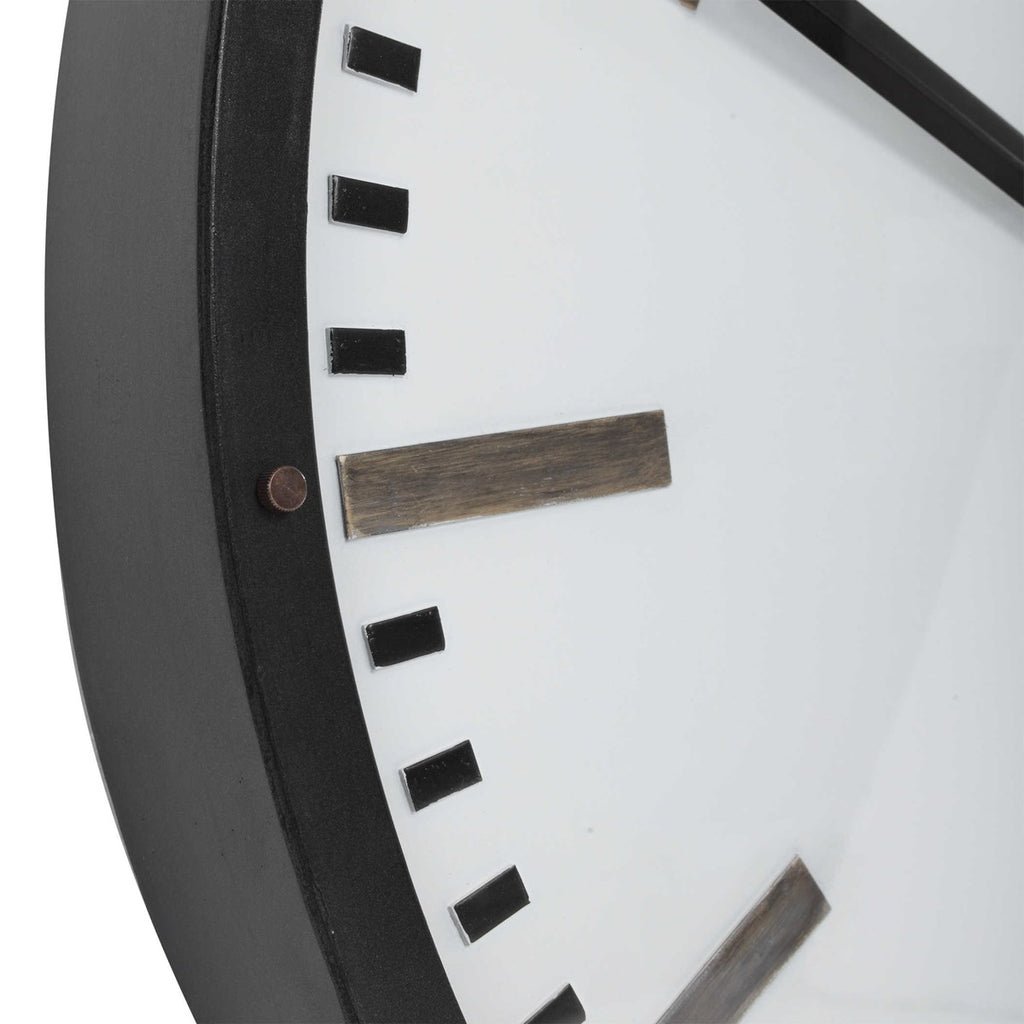 Fleming Large Wall Clock - Bombay Mercantile