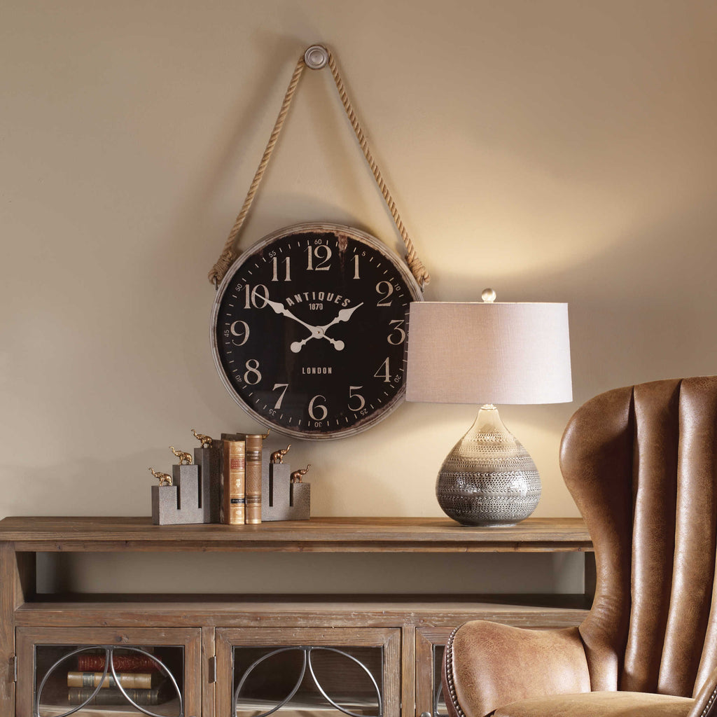 Bartram Wall Clock - Bombay Mercantile