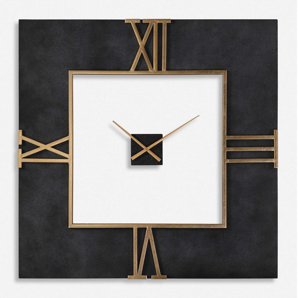 Mudita Square Wall Clock - Bombay Mercantile