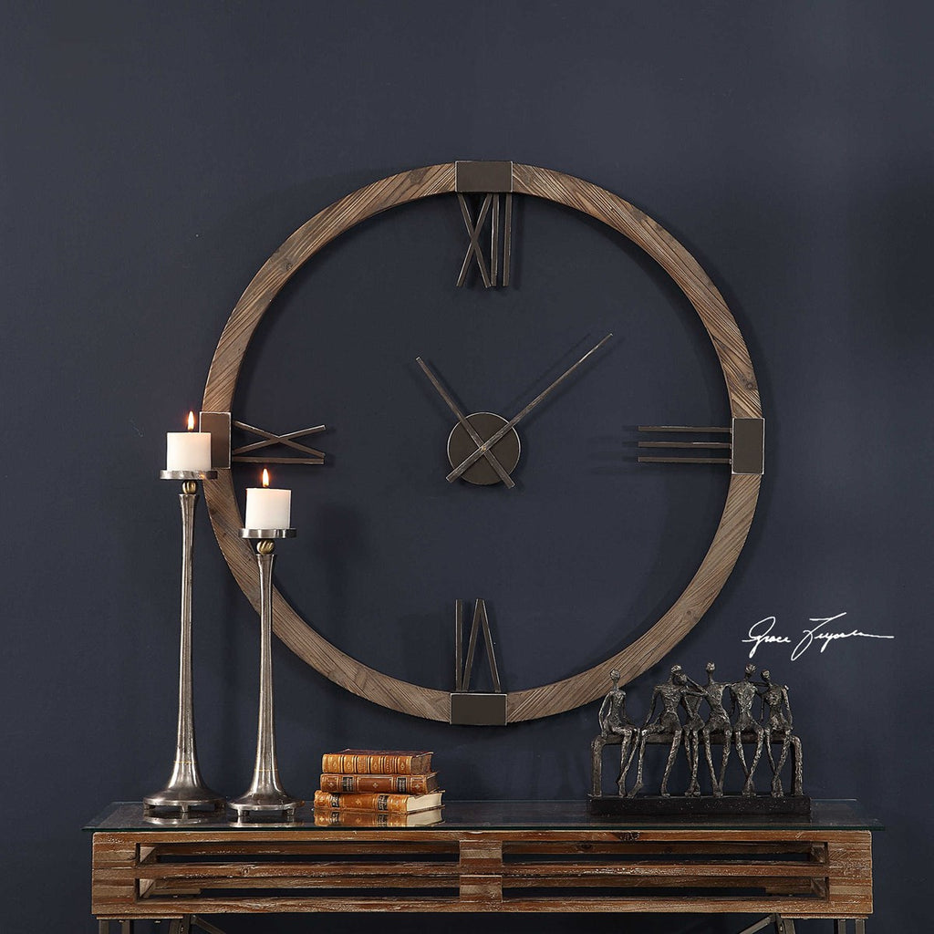 Marcelo Modern Wall Clock - Bombay Mercantile